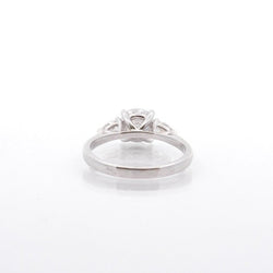 Bague diamant 1,02 cts G/Pur 10x en or blanc 18k - Castafiore