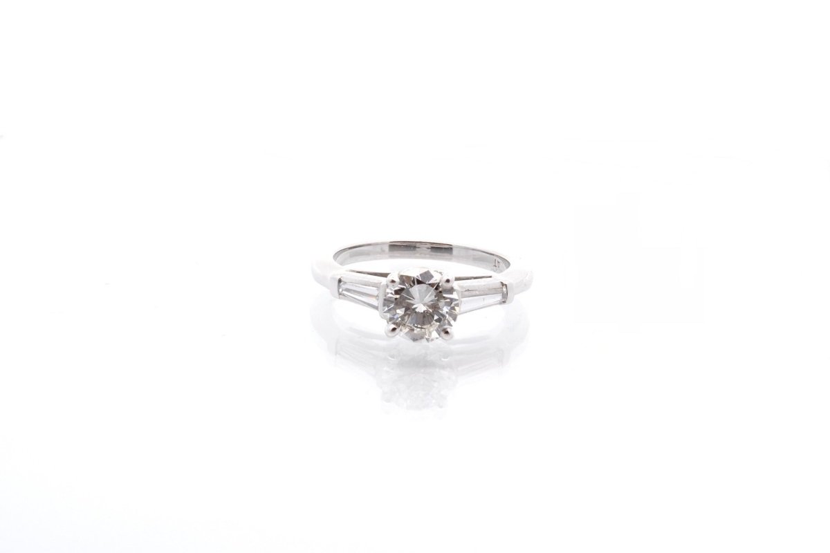 Bague diamant 1,05 carats G/VVS1 en platine - Castafiore