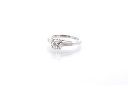 Bague diamant 1,05 carats G/VVS1 en platine - Castafiore
