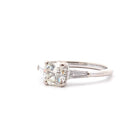 Bague diamant 1,05cts K/VVS1 en or 18k - Castafiore