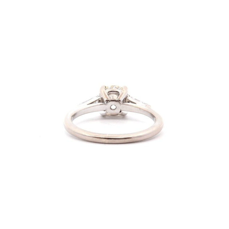 Bague diamant 1,05cts K/VVS1 en or 18k - Castafiore