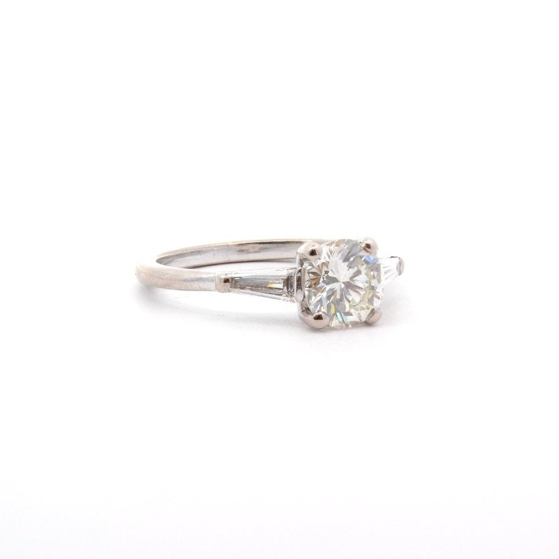 Bague diamant 1,05cts K/VVS1 en or 18k - Castafiore