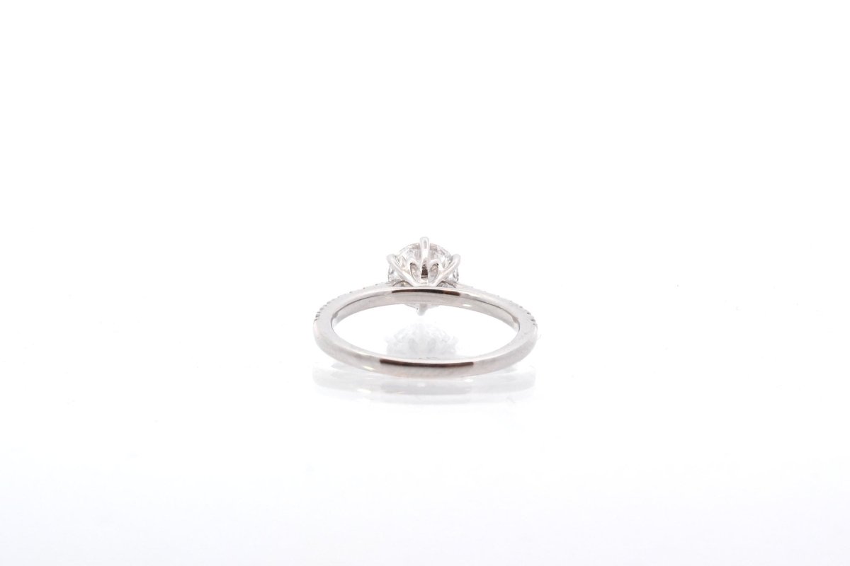 Bague diamant 1,16 cts I/SI2 en or 18k - Castafiore