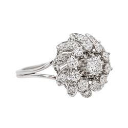 Bague Diamant en Or Blanc - Castafiore