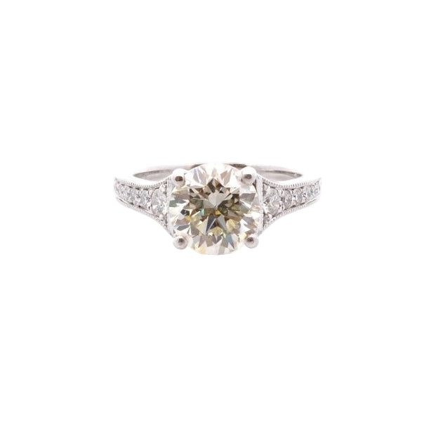 Bague Diamant en platine - Castafiore