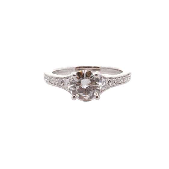 Bague Diamant en platine - Castafiore