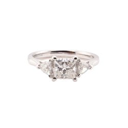 Bague diamant et or blanc - Castafiore