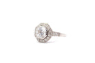 Bague Diamant I/VS1 en platine - Castafiore