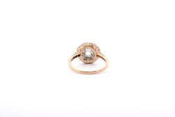 Bague Diamant J/P1 en Or 18k et Platine - Castafiore