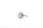 Bague Diamant J/P1 en Or 18k et Platine - Castafiore