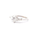 Bague Diamant Poire 1ct D/SI2 Cartier en Or Blanc 18k - Castafiore