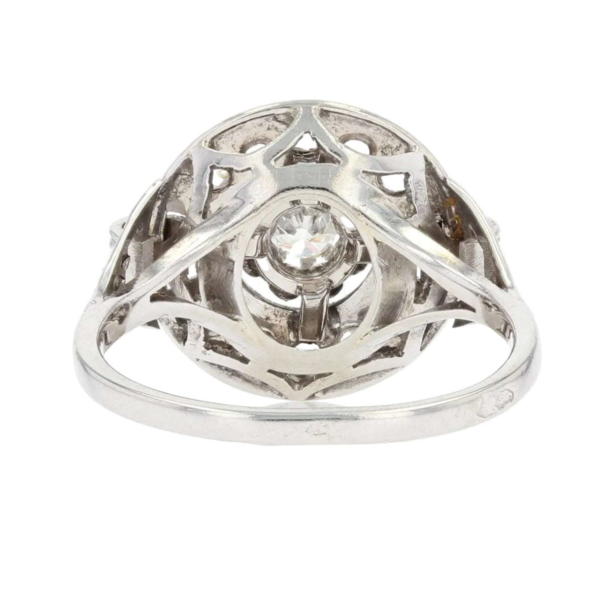 Bague diamants ancienne art déco - Castafiore