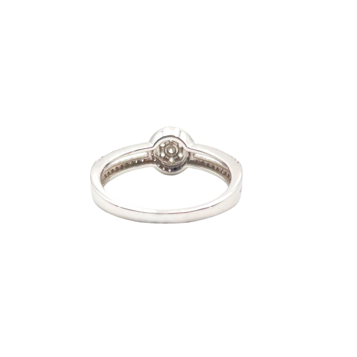 Bague Diamants Chaton Rond - Castafiore