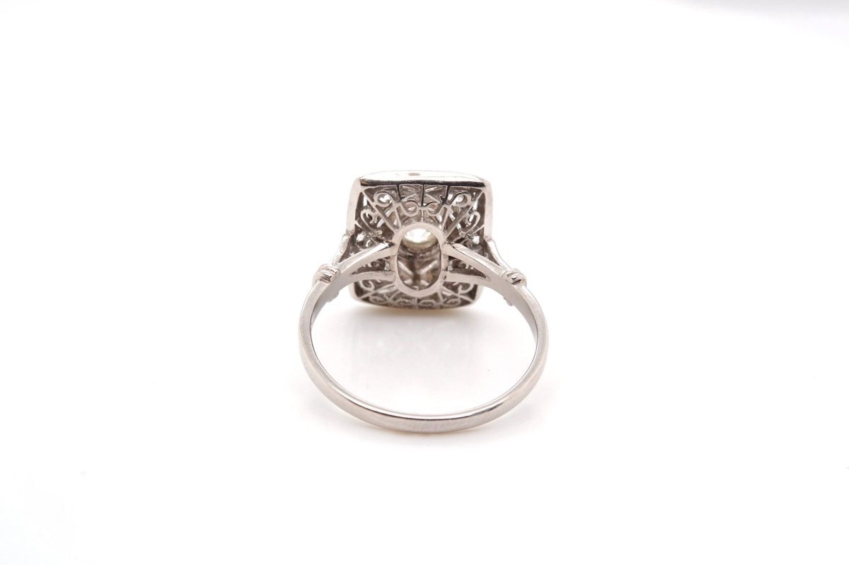 Bague diamants de style Art Déco - Castafiore