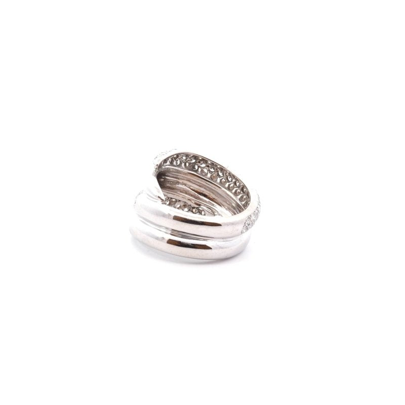 Bague diamants en or blanc 18k - Castafiore