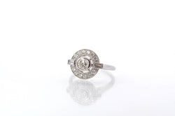 Bague diamants en or blanc 18k - Castafiore