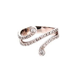 Bague Diamants en or blanc et diamants - Castafiore