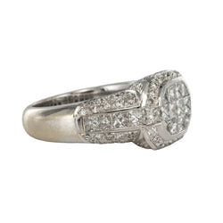 Bague diamants princesses - Castafiore