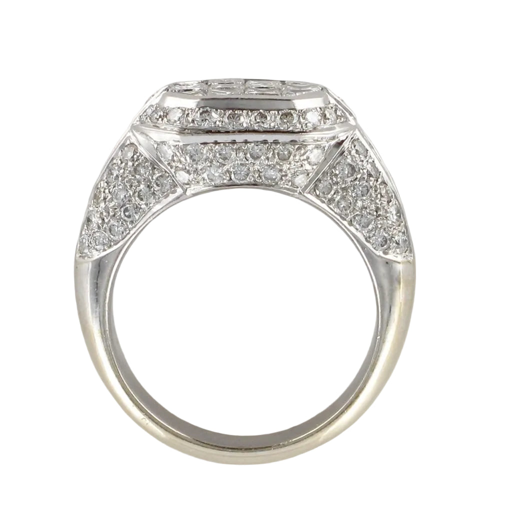 Bague diamants princesses - Castafiore
