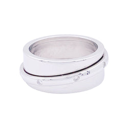 Bague DINH VAN "Ariane" en or blanc et diamants - Castafiore