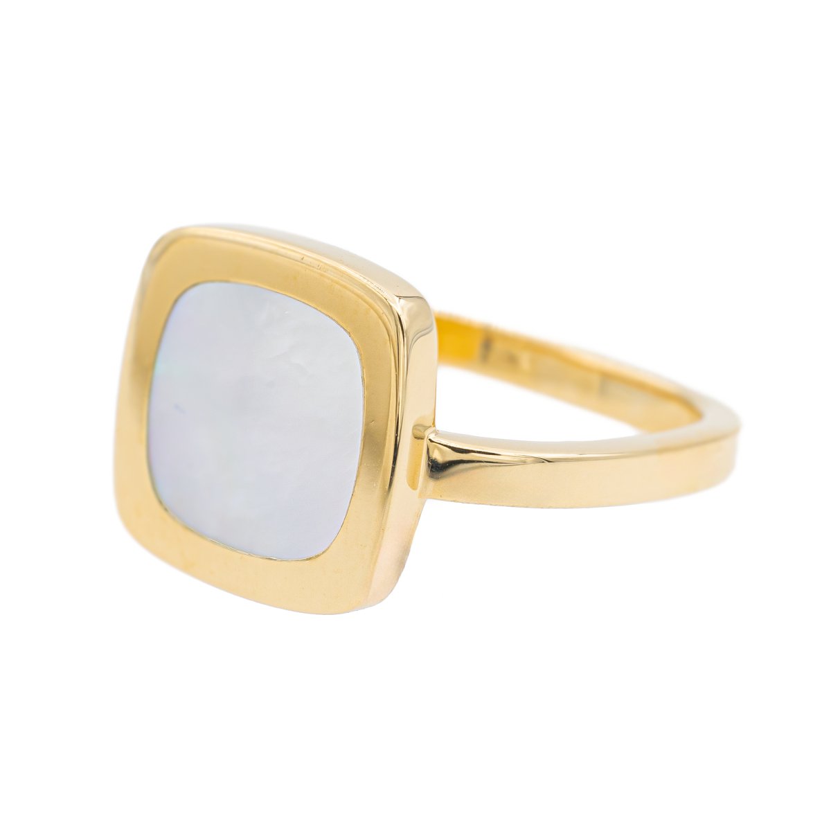 Bague DINH VAN "Impression" en or jaune et nacre - Castafiore