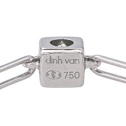 Bague DINH VAN "Le Cube" en or blanc et diamant - Castafiore