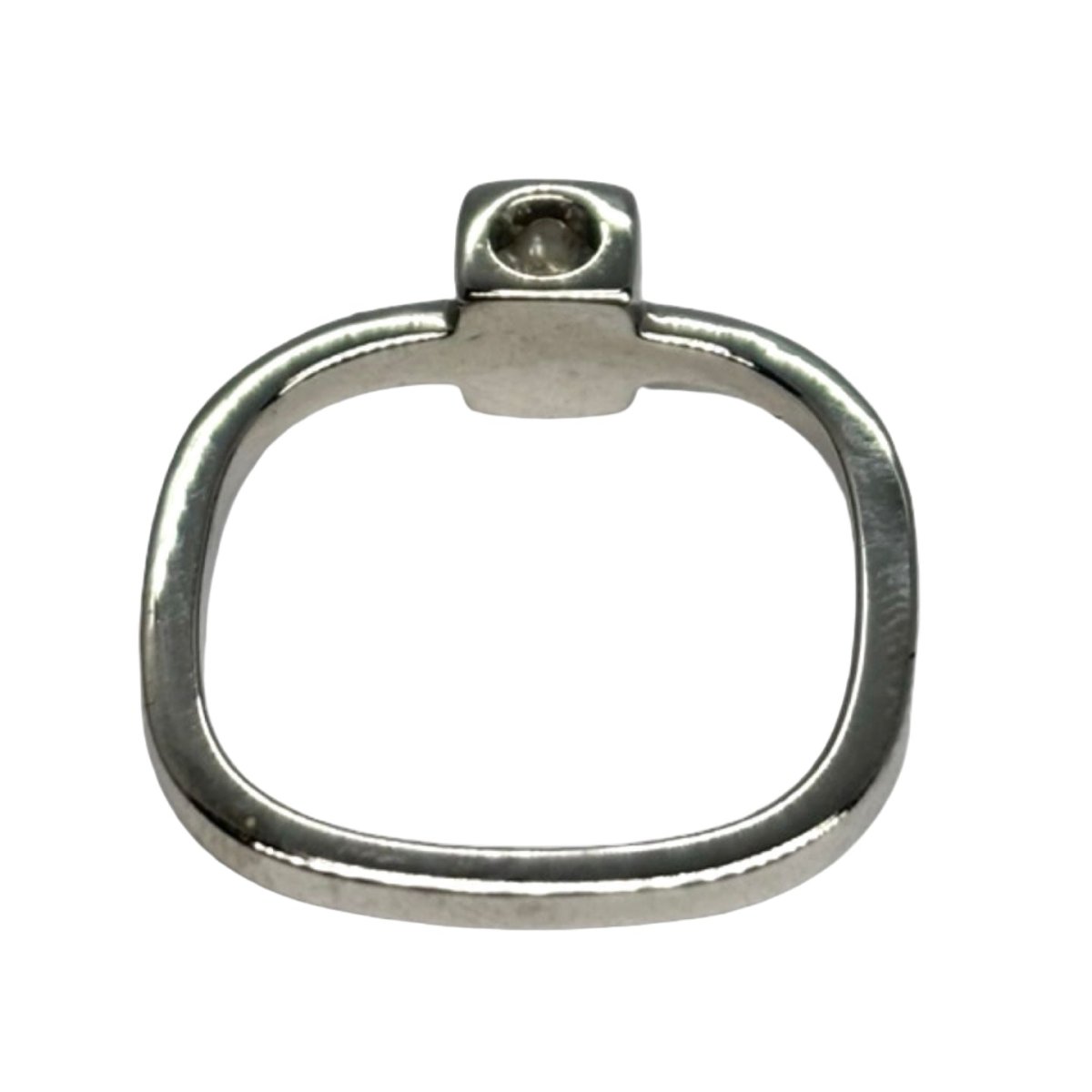 Bague DINH VAN "Le cube" en or blanc et diamants - Castafiore