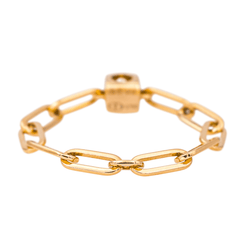 Bague DINH VAN "Le Cube" en or rose et diamant - Castafiore