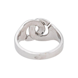 Bague DINH VAN "Menottes R12" en or blanc - Castafiore