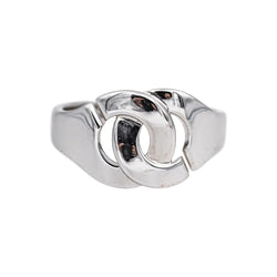 Bague DINH VAN "Menottes R12" en or blanc - Castafiore