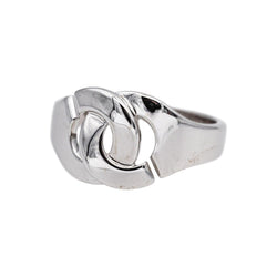 Bague DINH VAN "Menottes R12" en or blanc - Castafiore