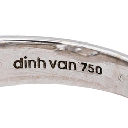 Bague DINH VAN "Menottes R12" en or blanc - Castafiore