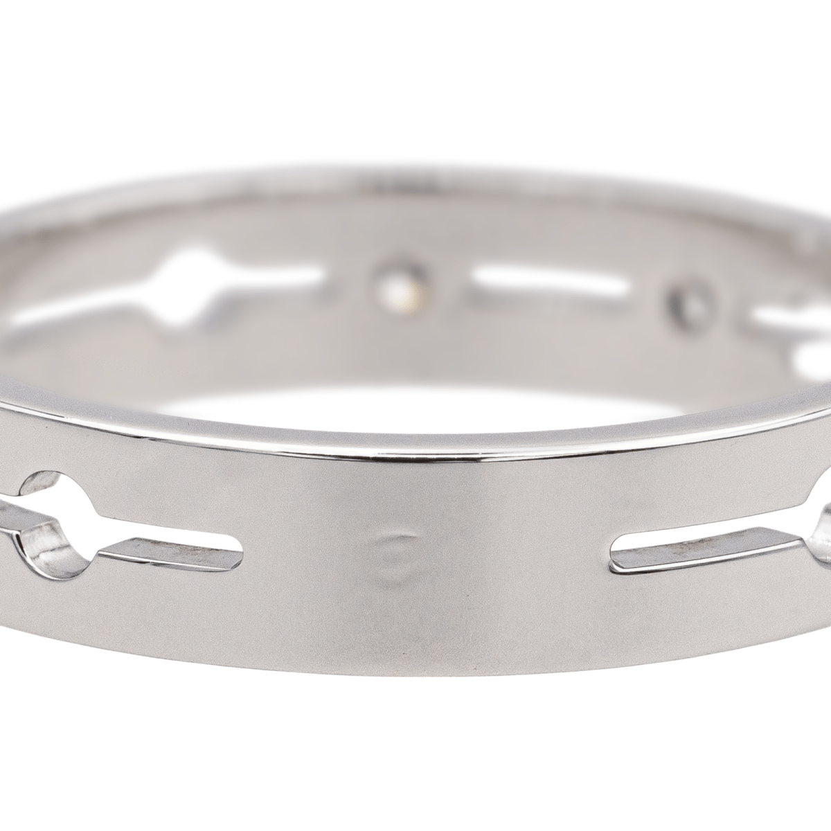 Bague DINH VAN "Pulse" en or blanc et diamants - Castafiore