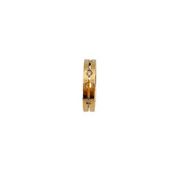Bague DINH VAN "Pulse" PM en or rose et diamants - Castafiore