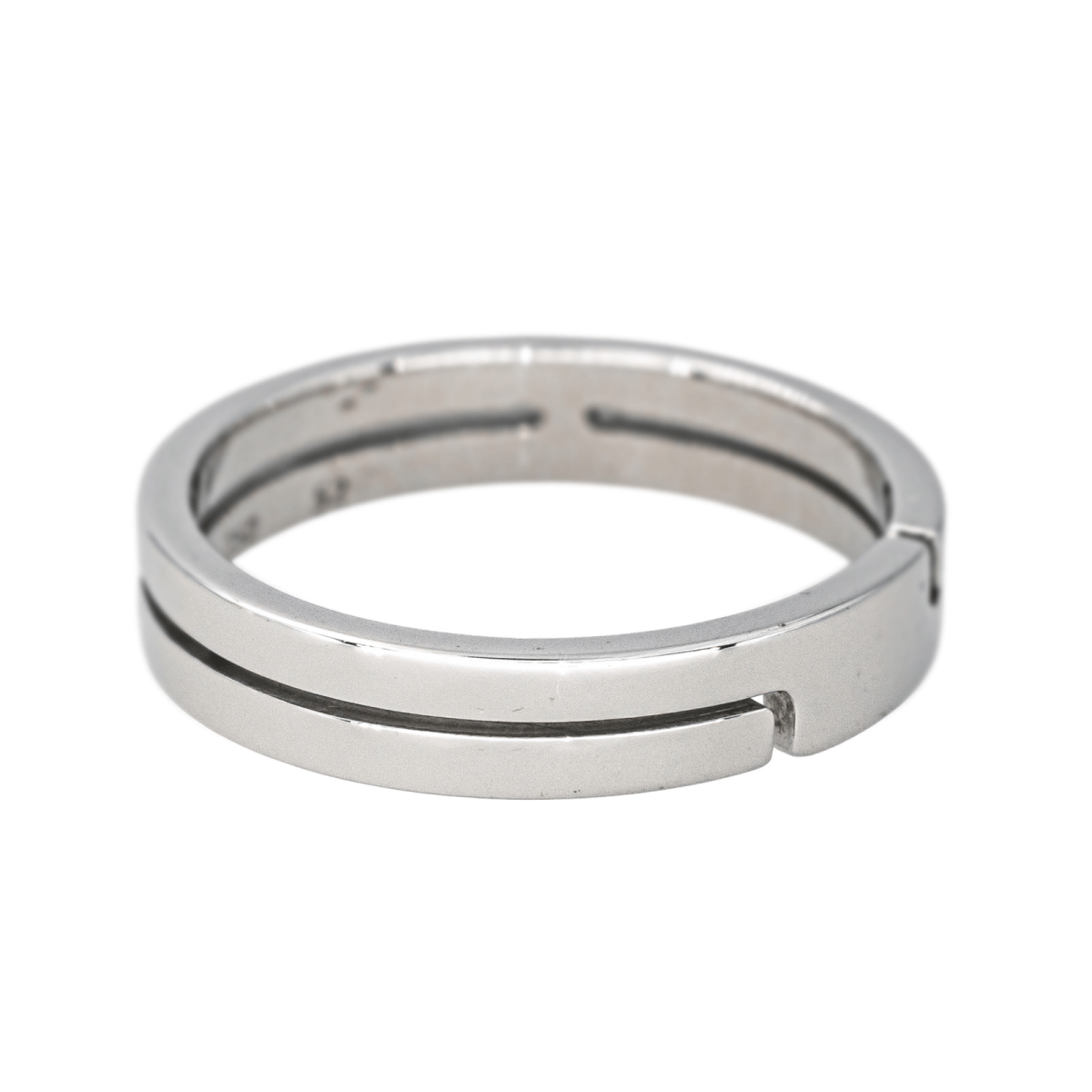 Bague DINH VAN "Seventies" en or blanc - Castafiore