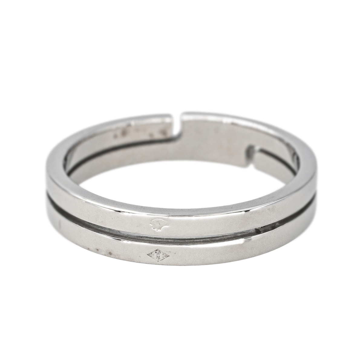 Bague DINH VAN "Seventies" en or blanc - Castafiore