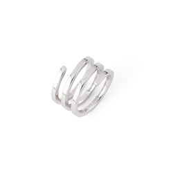 Bague DINH VAN "Spirale" en or blanc - Castafiore