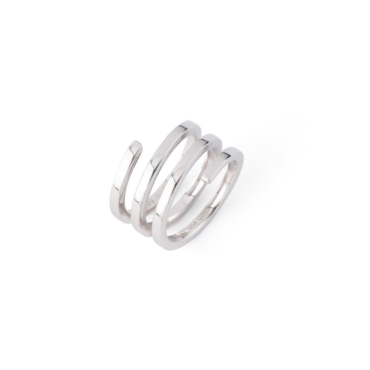 Bague DINH VAN "Spirale" en or blanc - Castafiore