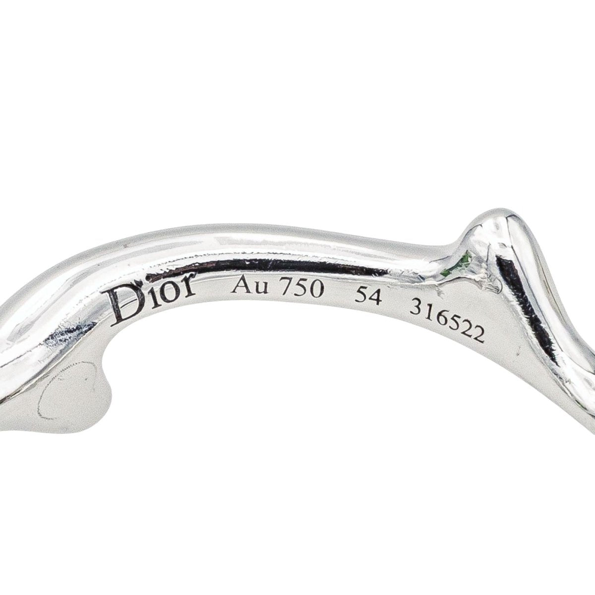 Bague DIOR "Bois de Rose" en or blanc - Castafiore