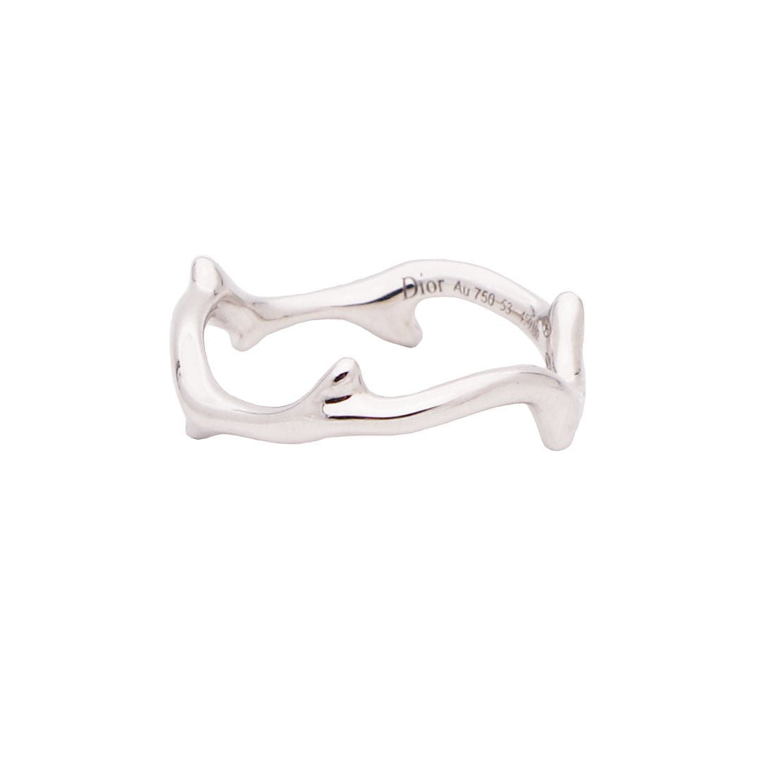 Bague DIOR "Bois de Rose" en or blanc - Castafiore