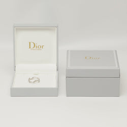 Bague Dior Bois de rose en or blanc et diamants taille 56 - Castafiore