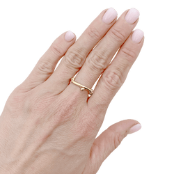Ring Dior, "Bois de Rose", yellow gold.