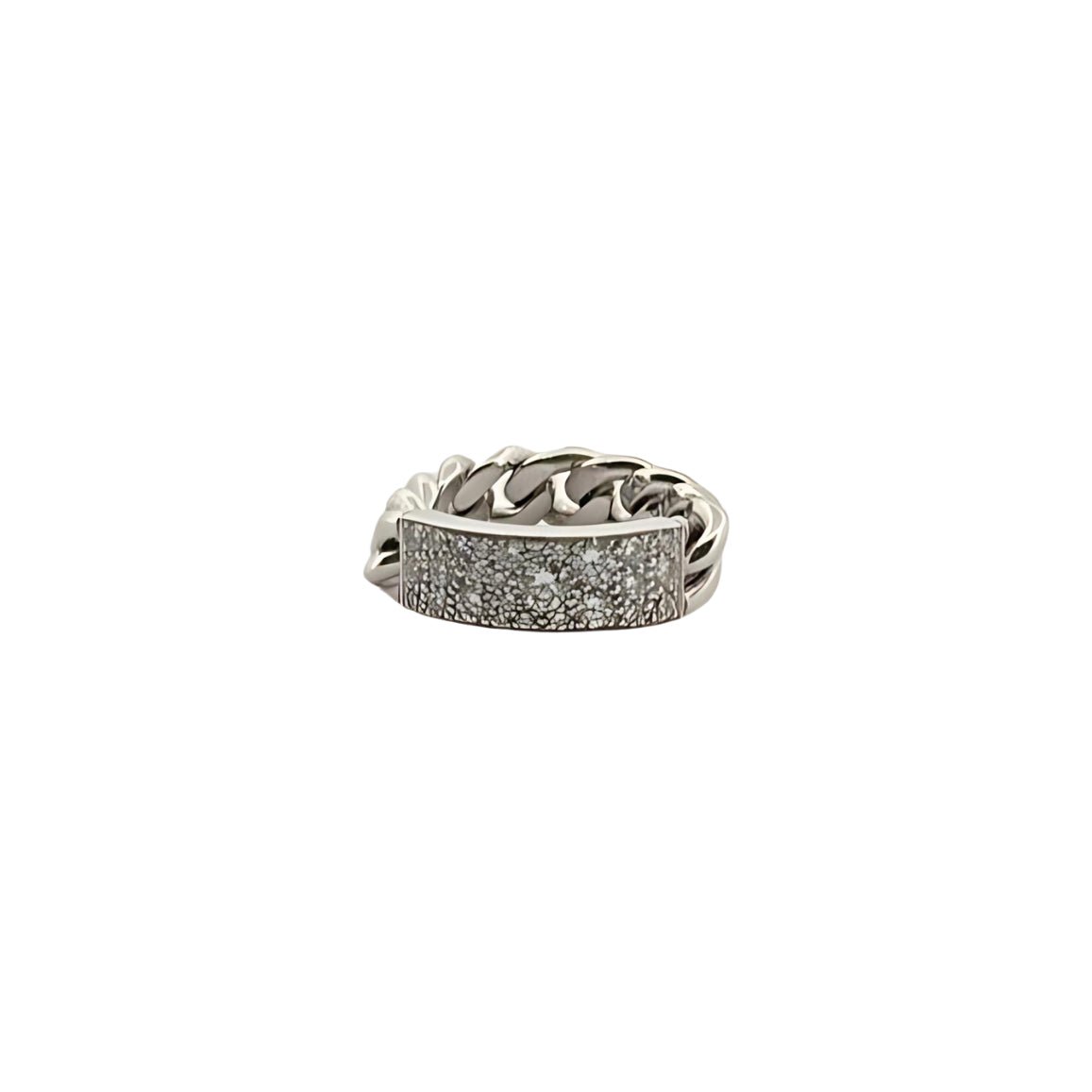 Bague DIOR gourmette en or blanc et diamants - Castafiore