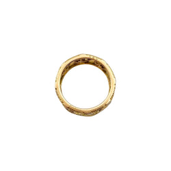 Bague DIOR "My Dior" GM en or jaune et diamants - Castafiore