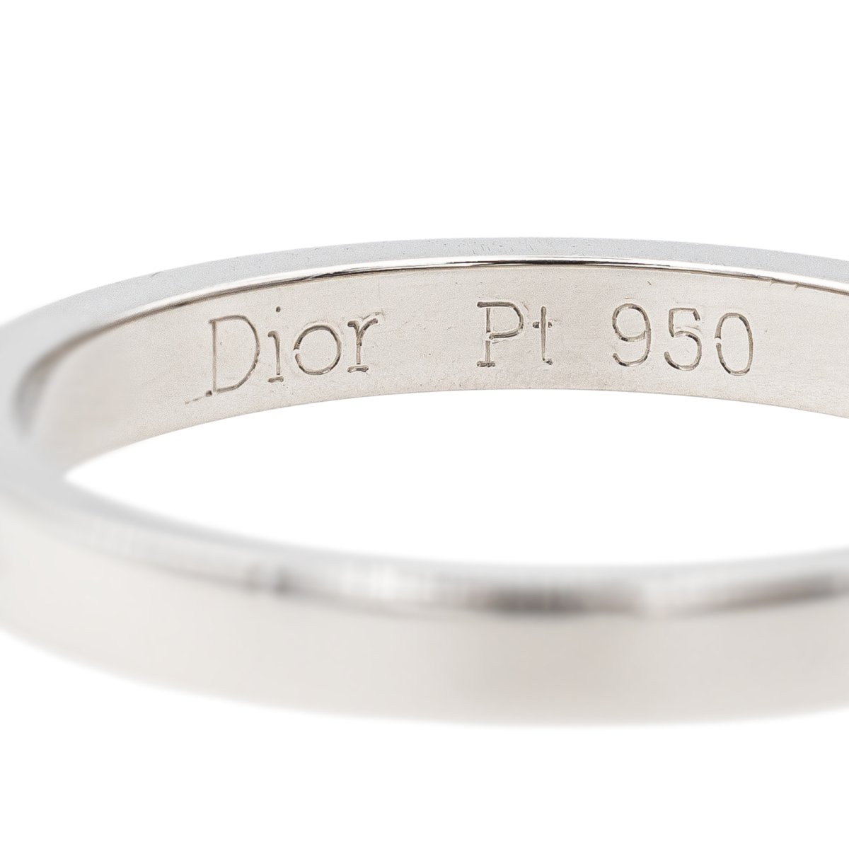 Bague Dior Platine Diamant - Castafiore