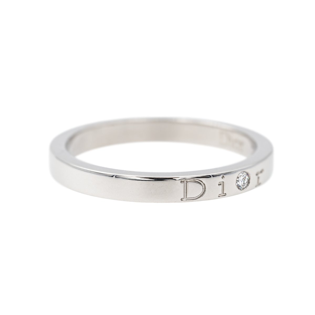 Bague Dior Platine Diamant - Castafiore