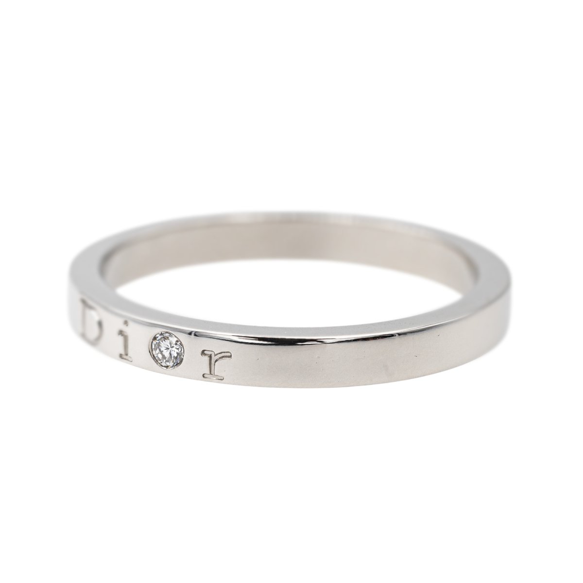 Bague Dior Platine Diamant - Castafiore
