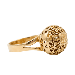 Bague Dôme ARTE ORFÉVRE en or jaune - Castafiore