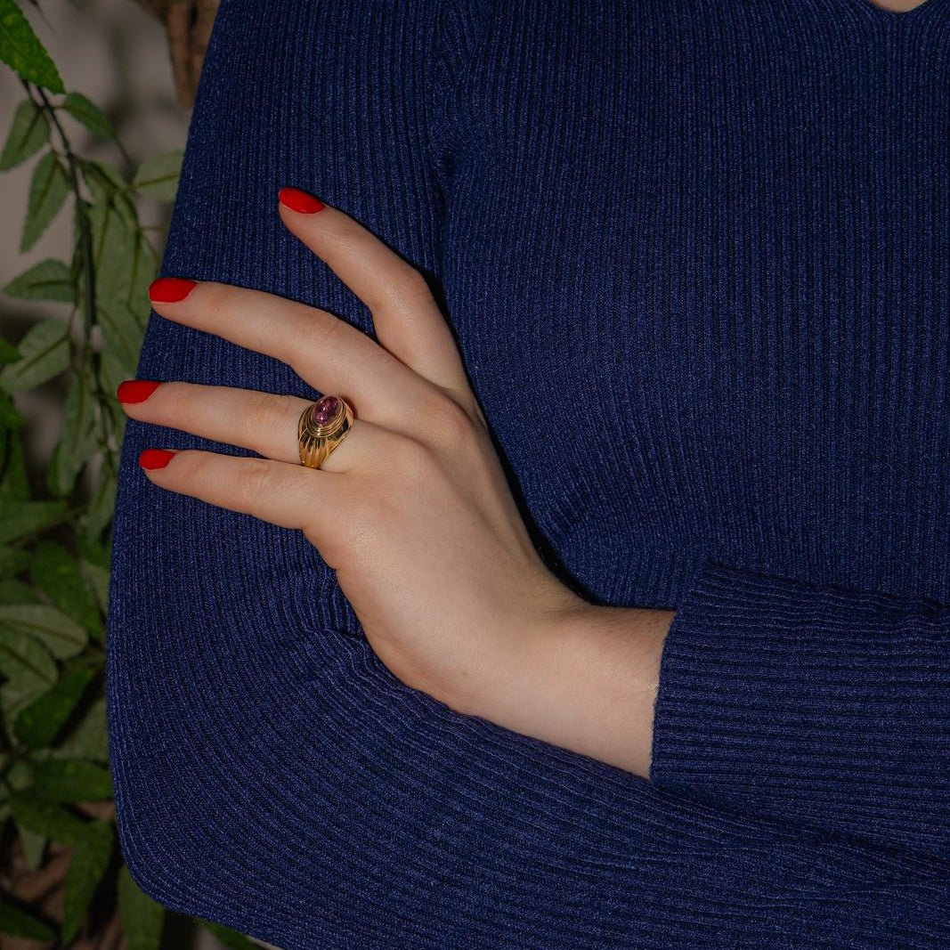 Boucheron Ring  Jaïpur Yellow gold Tourmaline 