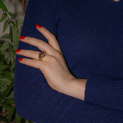 Boucheron Ring  Jaïpur Yellow gold Tourmaline 